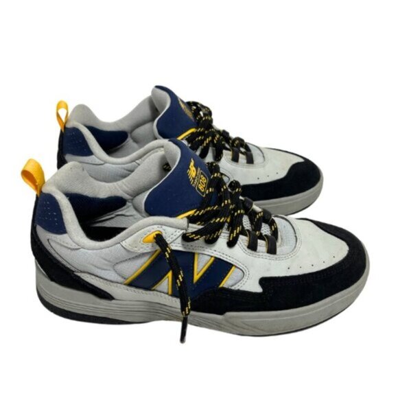 New Balance Numeric 808 Tiago Lemos Skate Shoes Men's 9.5 Grey Blue Navy… - Picture 2 of 9